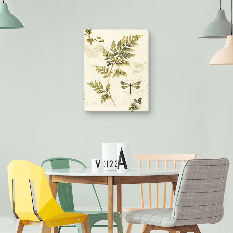 Ivies and Ferns III by Lisa Audit Canvas Art Print