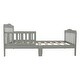 preview thumbnail 15 of 19, Modern Design Wooden Baby Toddler Bed Furniture with Safety Guardrails