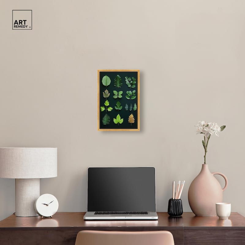 Leaf Library I Canvas by Art Remedy