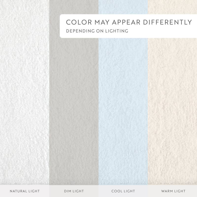 Becky Cameron 100% Cotton Reversible Solid Bath Mat