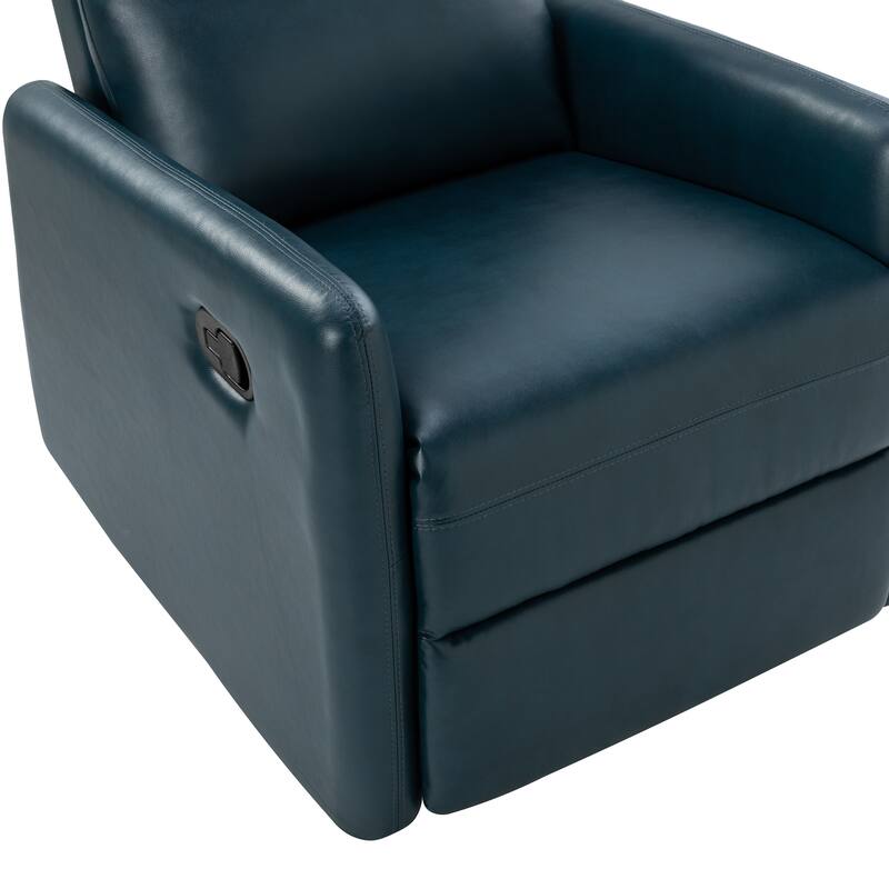 Lyle Manual Swivel Recliner with Metal Base