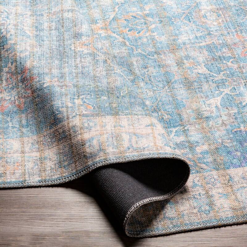 Livabliss Salima Traditional Vintage Machine Washable Area Rug