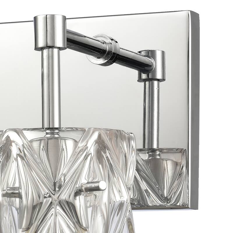 Elk Home Formade Crystal Polished Chrome With Crystal 2 Light Vanity