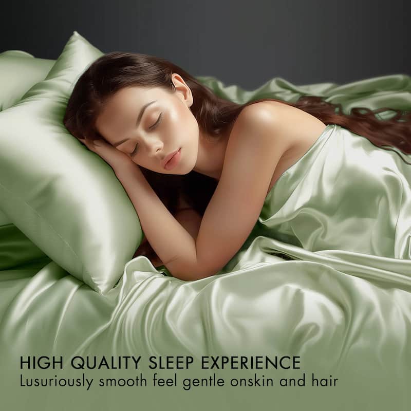 Madison Park Essentials Satin Luxury 6 PC Sheet Set