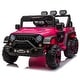 preview thumbnail 22 of 78, 24V Ride-On Pickup Truck for Kids, Bluetooth, LED Lights, Remote Control, Off-Road Vehicle