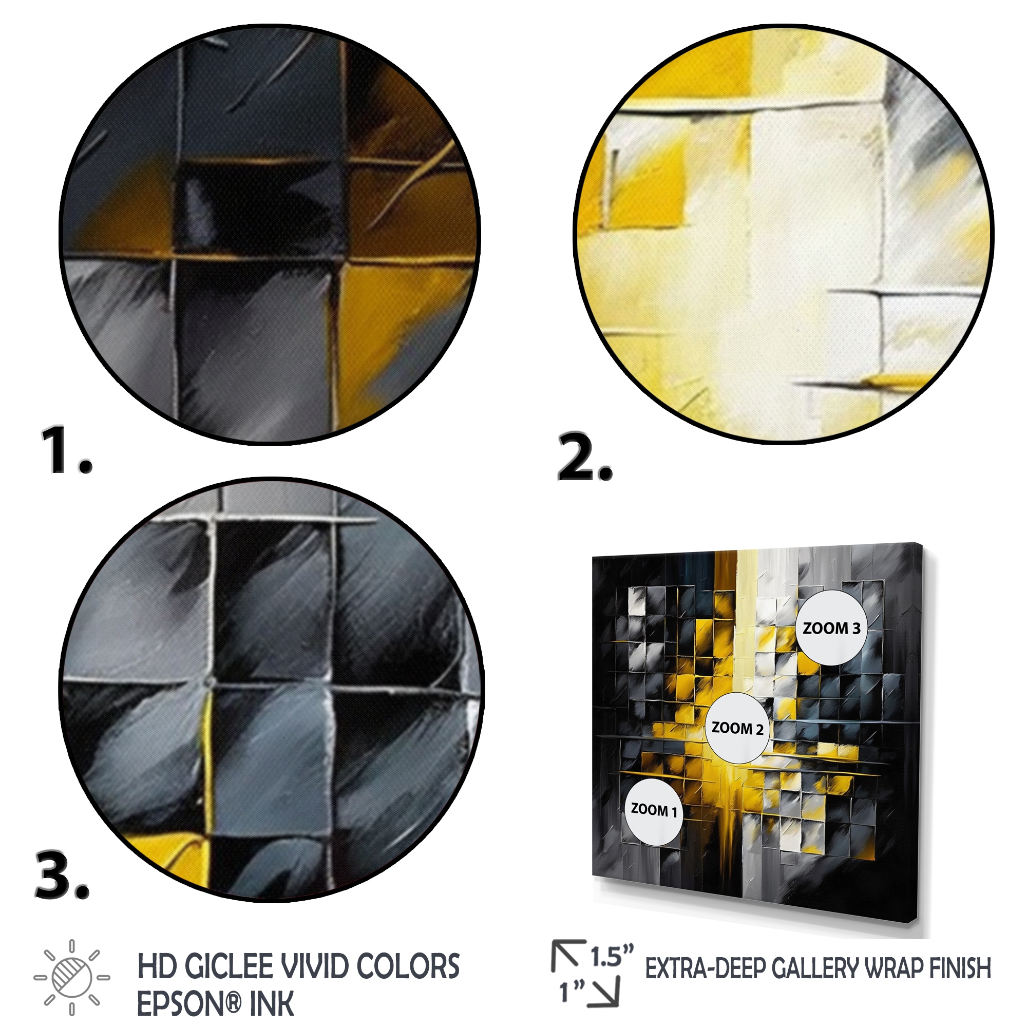 Amazon.com: Cao Gen Decor Art-S01474 1 Panels all Art