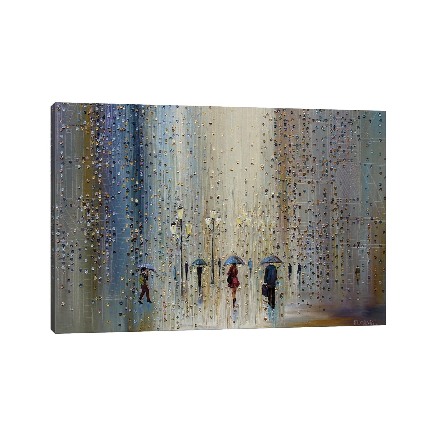 iCanvas "Under A Rainy Sky" by Ekaterina Ermilkina Canvas Print