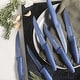 preview thumbnail 3 of 3, Granitestone NutriBlade Blue 6 Piece Nonstick Serrated Steak Knife Set with Easy Grip Handles
