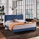preview thumbnail 3 of 47, Dartington Velvet Fabric Platform Bed by iNSPIRE Q Modern