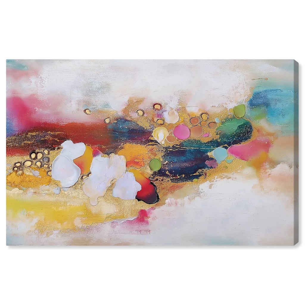 Vibrant Dabs I Canvas by Art Remedy, Gallery Wrapped