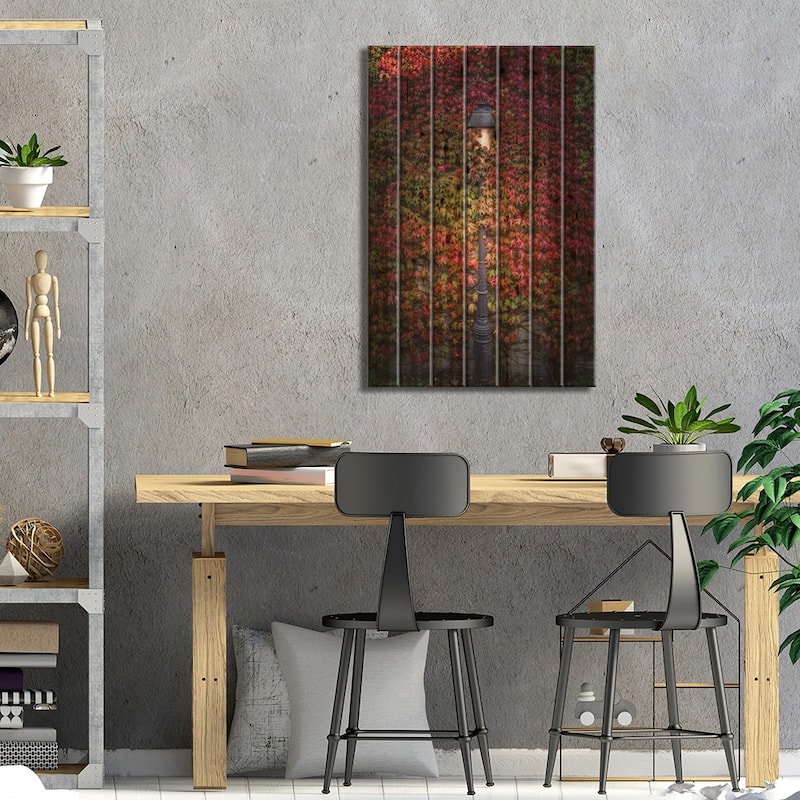 Montmartre, Paris Print On Wood by Jérôme Labouyrie - Multi-Color