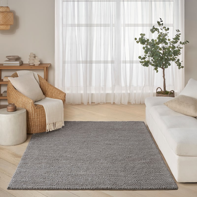 DKNY Pure Knots Indoor only Solid Area Rug