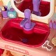 preview thumbnail 9 of 7, Qaba Kids Vanity Set with Mirror, LED Light, Music, 23 Accessories,Pink