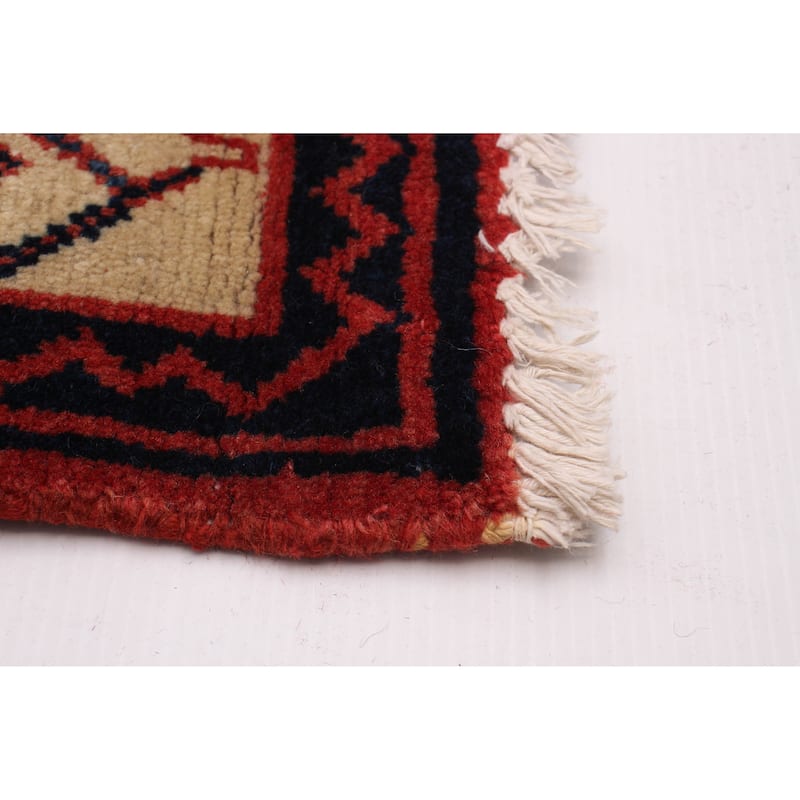 ECARPETGALLERY Hand-knotted Royal Sarough Red Wool Rug - 3'5 x 13'3
