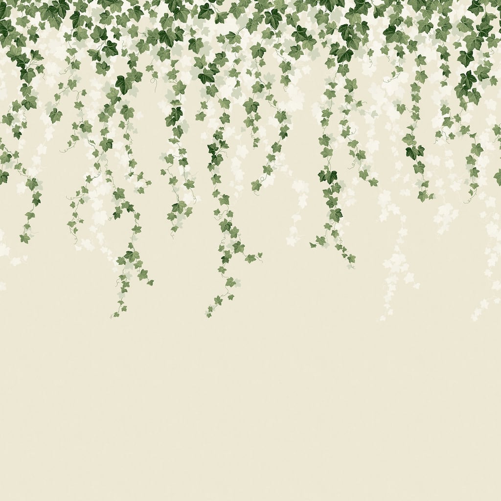Trailing Ivy Green Wall Mural