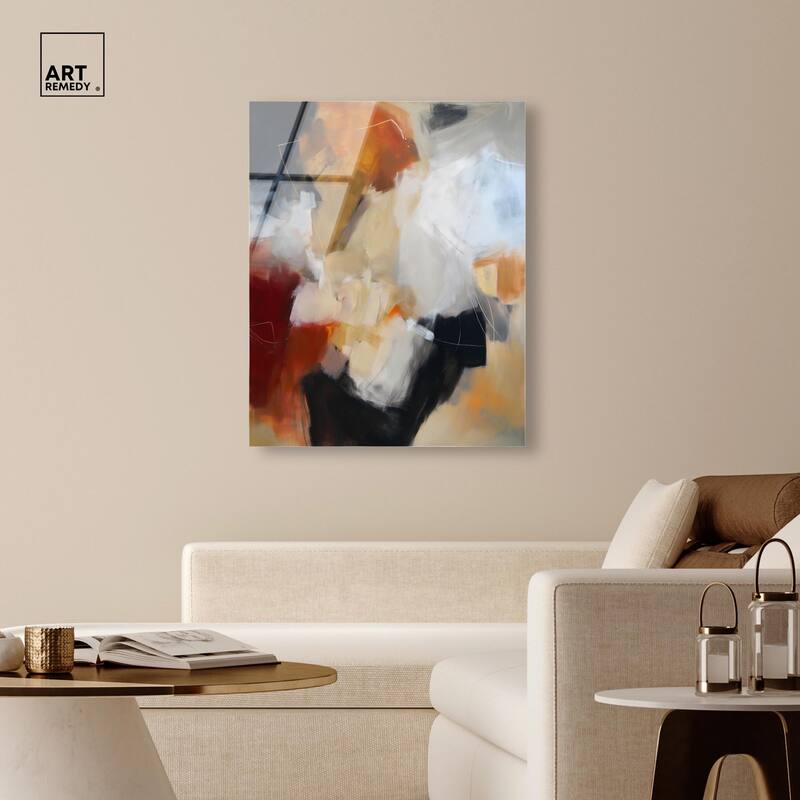 Earth and Fire II Acrylic by Art Remedy, Ready to Hang