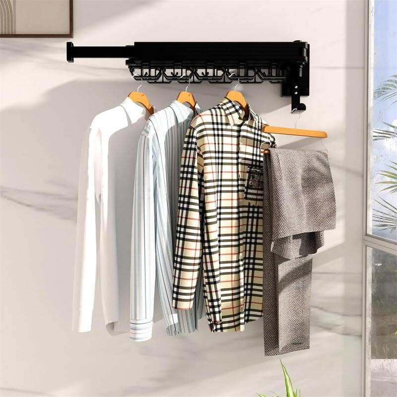Upgraded Wall Mounted Drying Rack - 3-Fold Design