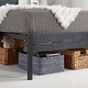 preview thumbnail 24 of 23, VECELO Twin Size Kids Bed Industrial Platform Bed Frame with Wood Headboard,Twin Size Bed Set of 2