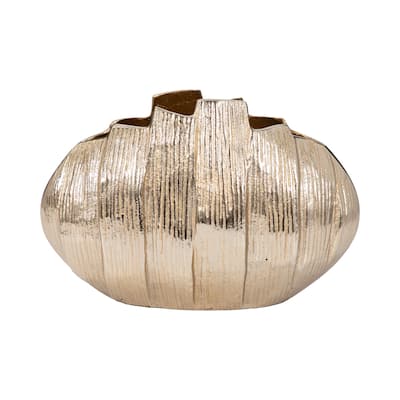 Sagebrook Home Metal, Pavia Gold Vase - Stylish Vases Collection