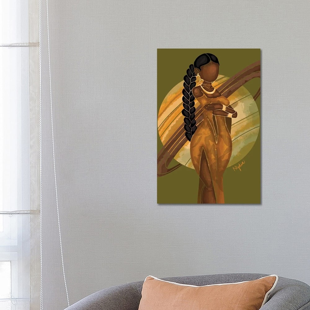 iCanvas "Capricorn" by Colored Afros Art Canvas Print