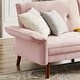 preview thumbnail 25 of 39, Modern Futon Sofa Bed, Convertible Sleeper Sofa with Tapered Wood Legs, 78.35" W, Small Split Back Sofa for Living Room