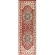 preview thumbnail 27 of 29, Lauren Ralph Lauren Chloe Traditional Medallion Rug Fringe 2'2" x 10' Runner - Beige/Red - Runner