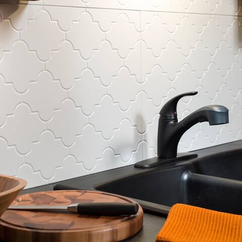 Fasade Monaco Decorative Vinyl Backsplash Panel
