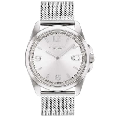 Coach Women's Greyson Silver Dial Watch - 14504146 - 6 (36)