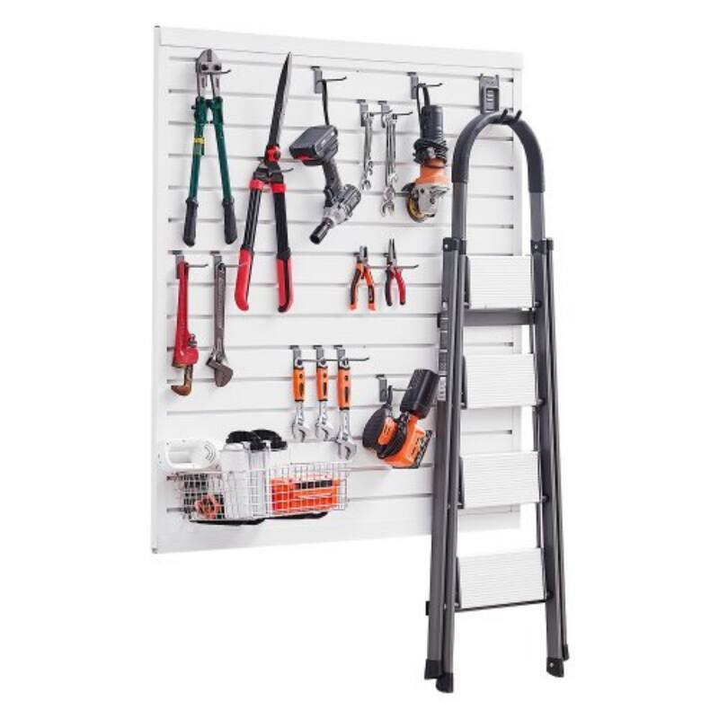 PVC Garage Slat Wall Panel with Modular Design and Suitable for Both Indoor and Outdoor Use
