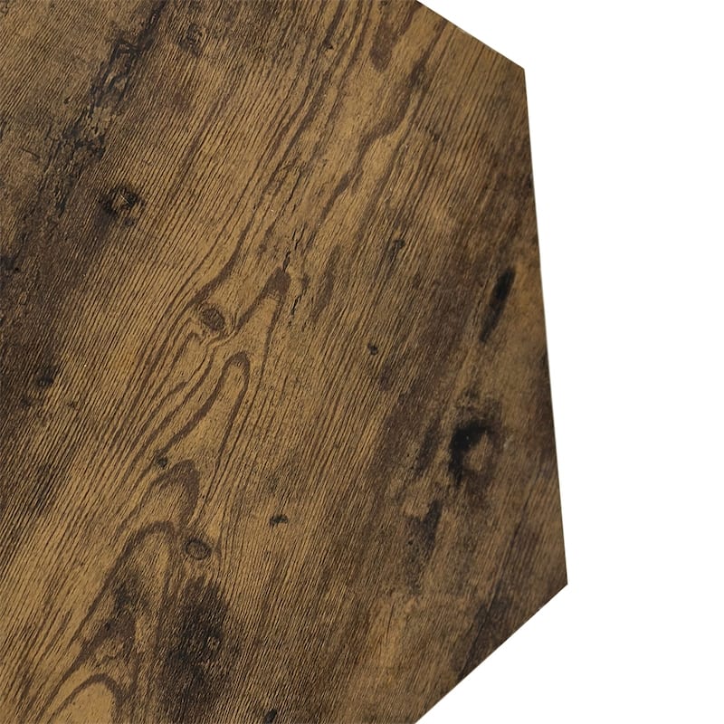 23.62'' Hexagonal Coffee Table Side Table Nightstand