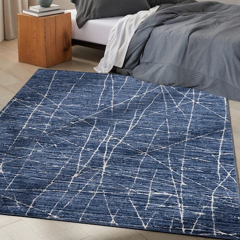 Calvin Klein Balance Contemporary Geometric Area Rug