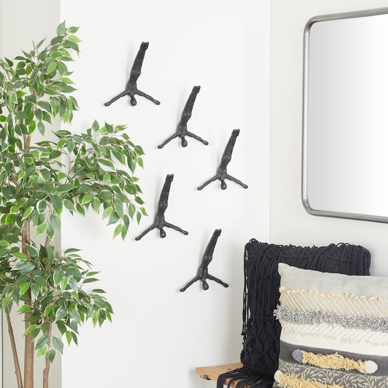 Aluminum Divers People Wall Decor (Set of 5)