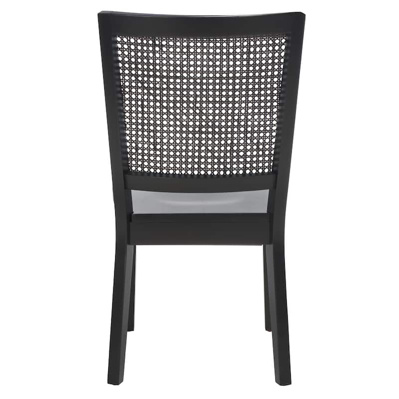 SAFAVIEH Elia Farmhouse Dining Chair (Set of 2) - 20 In. W x 23 In. D x 37 In. H - 20Wx23Dx37H