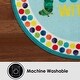 preview thumbnail 7 of 7, Eric Carle 123 Count with Me Machine Washable Kids Area Rug - 35" Round