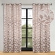 preview thumbnail 110 of 124, Superior Leaves Machine Washable Room Darkening Grommet Blackout Curtains, Set of 2 70" x 84" - Bronze