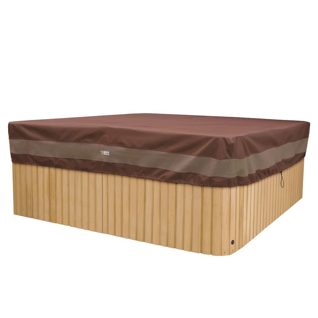 Duck Covers Ultimate Waterproof 94 Inch Rectangle Hot Tub Cover