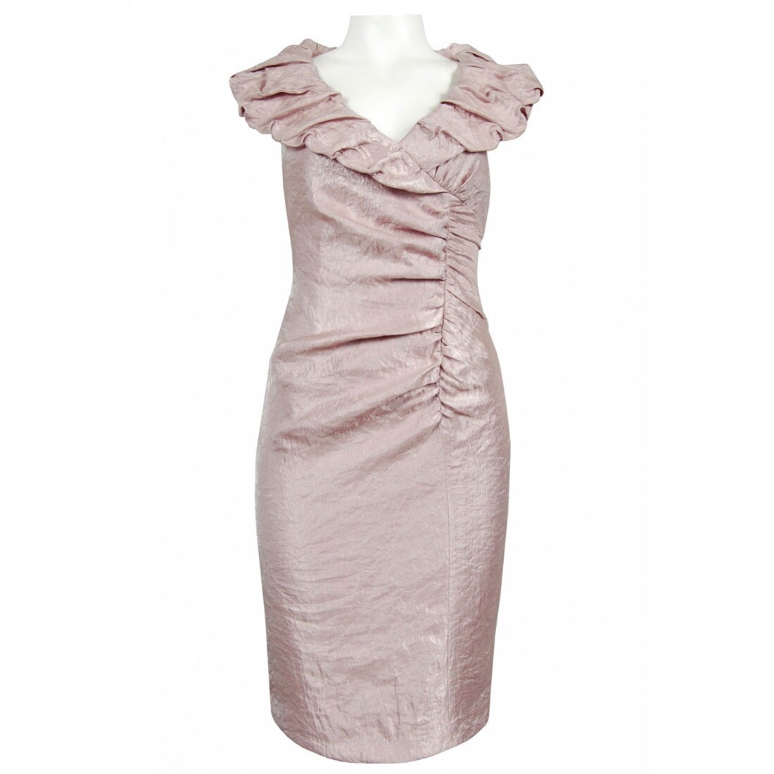 adrianna papell satin dress