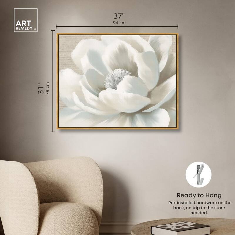Silken Sepal II Canvas by Art Remedy