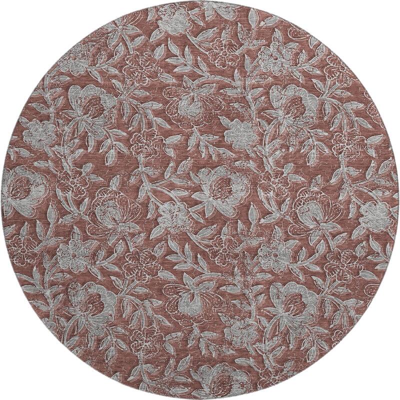 Premium Washable Super Soft Floral Mayfield Rug