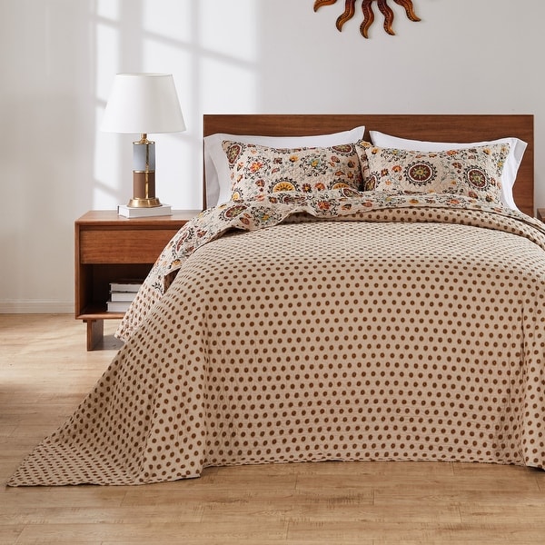 フランネル300mlセットyライン2 Greenland Home Fashions Andorra Suzani Medallion 100% Cotton