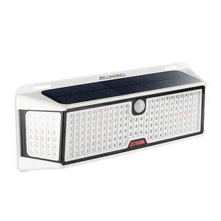 Bell + Howell Bionic Wall Light XL Pro Solar Powered Outdoor Motion Sensor Light