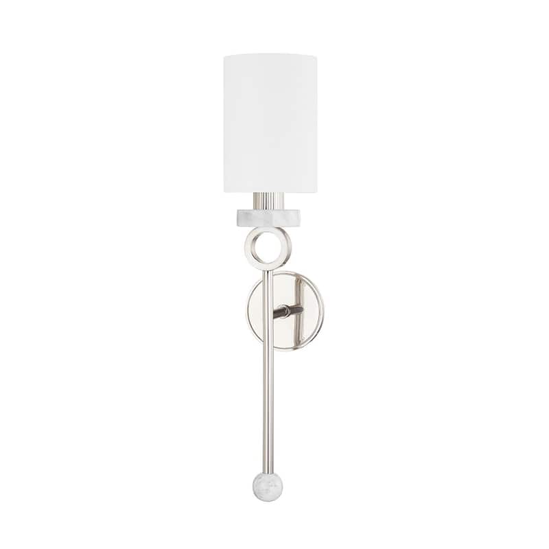 Haru 1 Light Wall Sconce Burnished Nickel