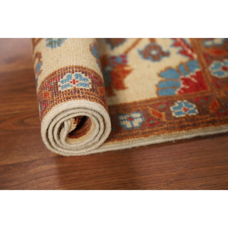 Floral Kazak Oriental Foyer Rug Handmade Wool Carpet - 2'0" x 3'0"