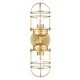 preview thumbnail 3 of 7, Golden Lighting Seaport 2 Light 17" Tall Bathroom Sconce