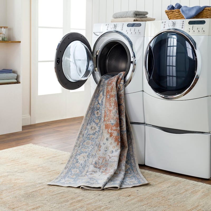 Livabliss Lillian Traditional Washable Area Rug