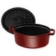 preview thumbnail 4 of 4, STAUB Cast Iron Oval Cocotte, Dutch Oven, 5.75-quart, serves 5-6, Made in France - 5.75-qt