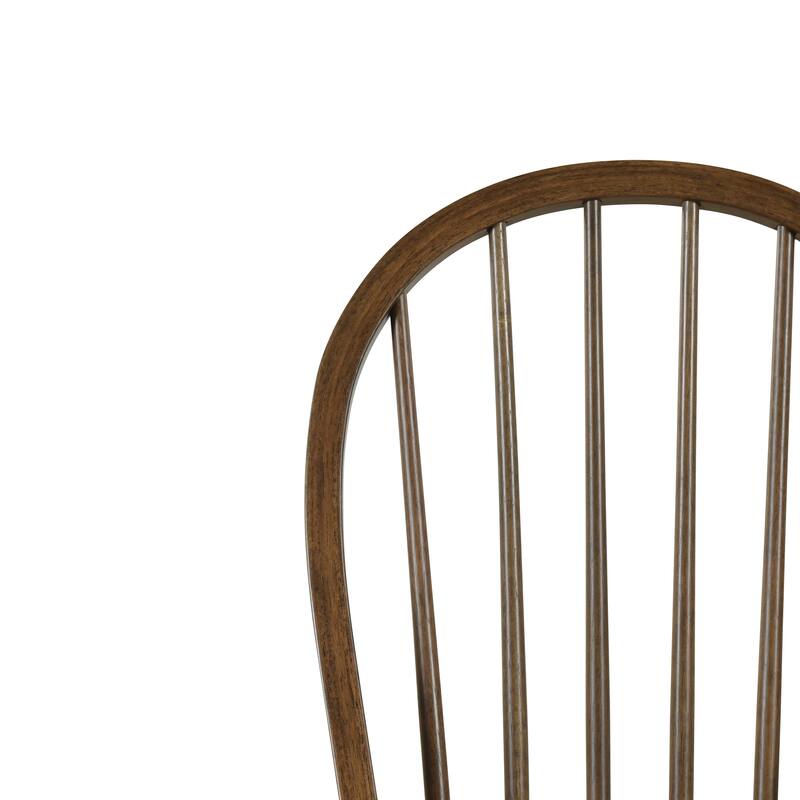 Declan Farmhouse High Back Spindle Dining Chairs (Set of 2) by Christopher Knight Home - 36"H