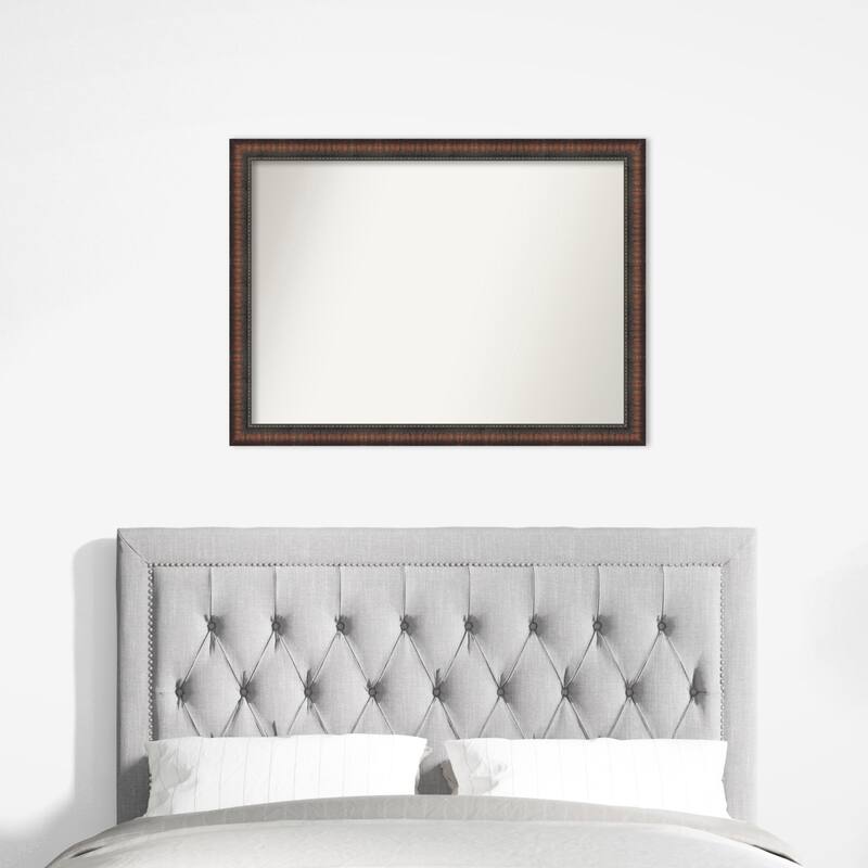 Caleb Brown Non-Beveled Framed Wall Mirror - Caleb Brown