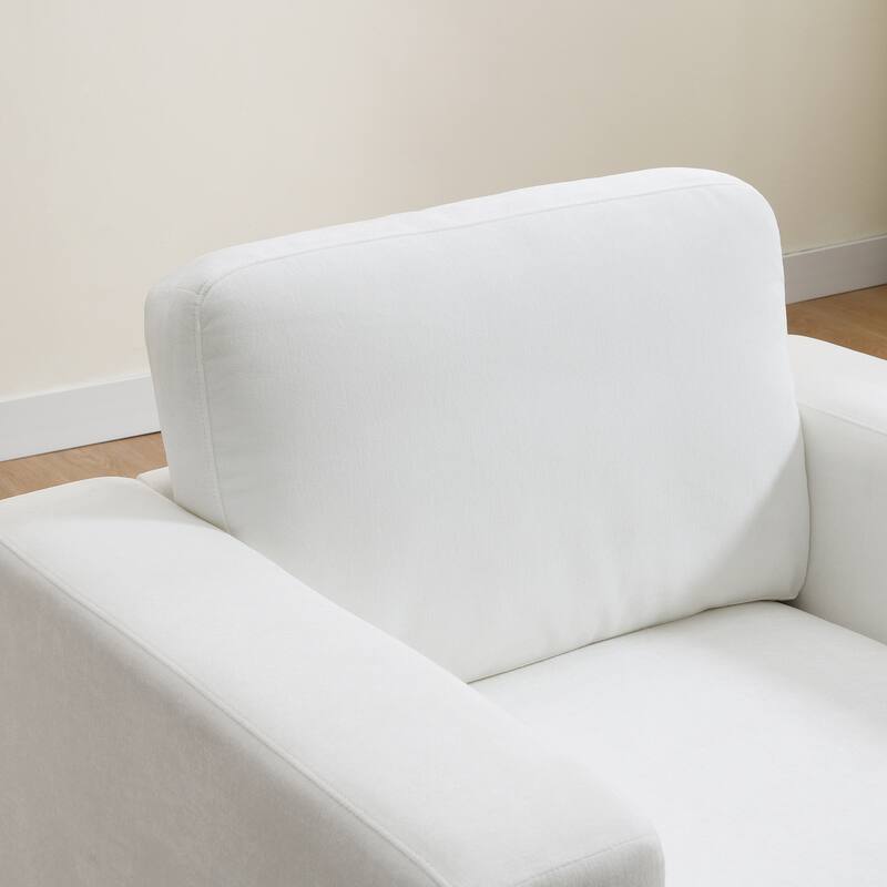 Oversized Accent Chair with Widen Arms, Washable Covers, Comfy Upholstered Large Chair Armchair Sofa Chair Reading Chair