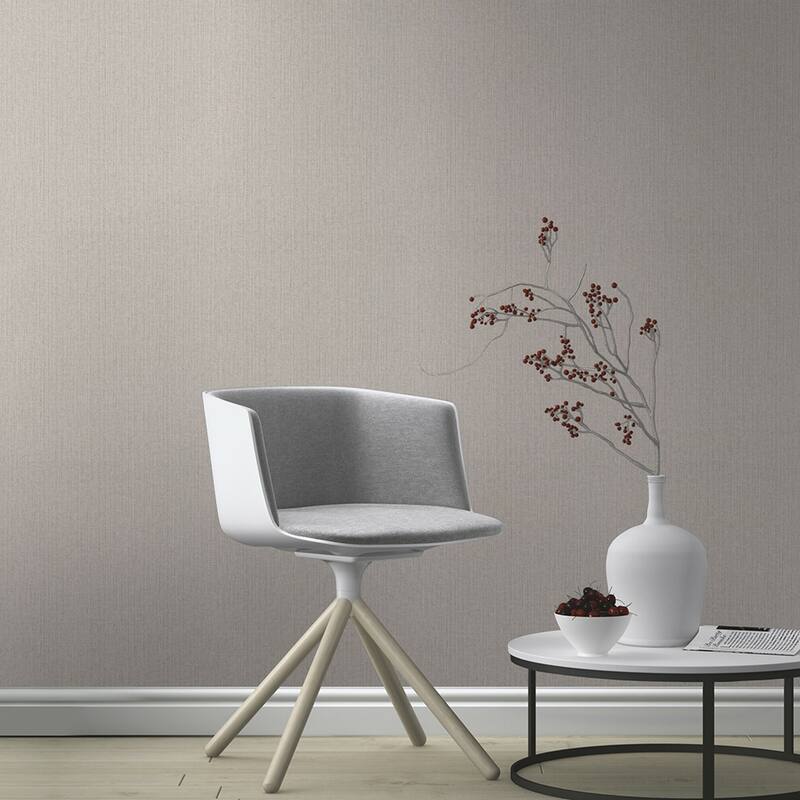 Advantage Hoshi Grey Woven Wallpaper - 20.9in x 396in x 0.025in - 20.9in x 396in x 0.025in